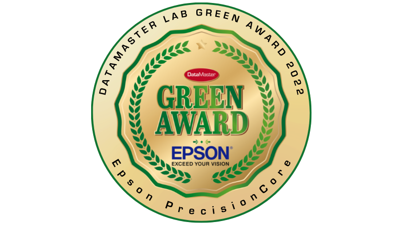 Epson wint de GREEN Award 2022 van DataMaster