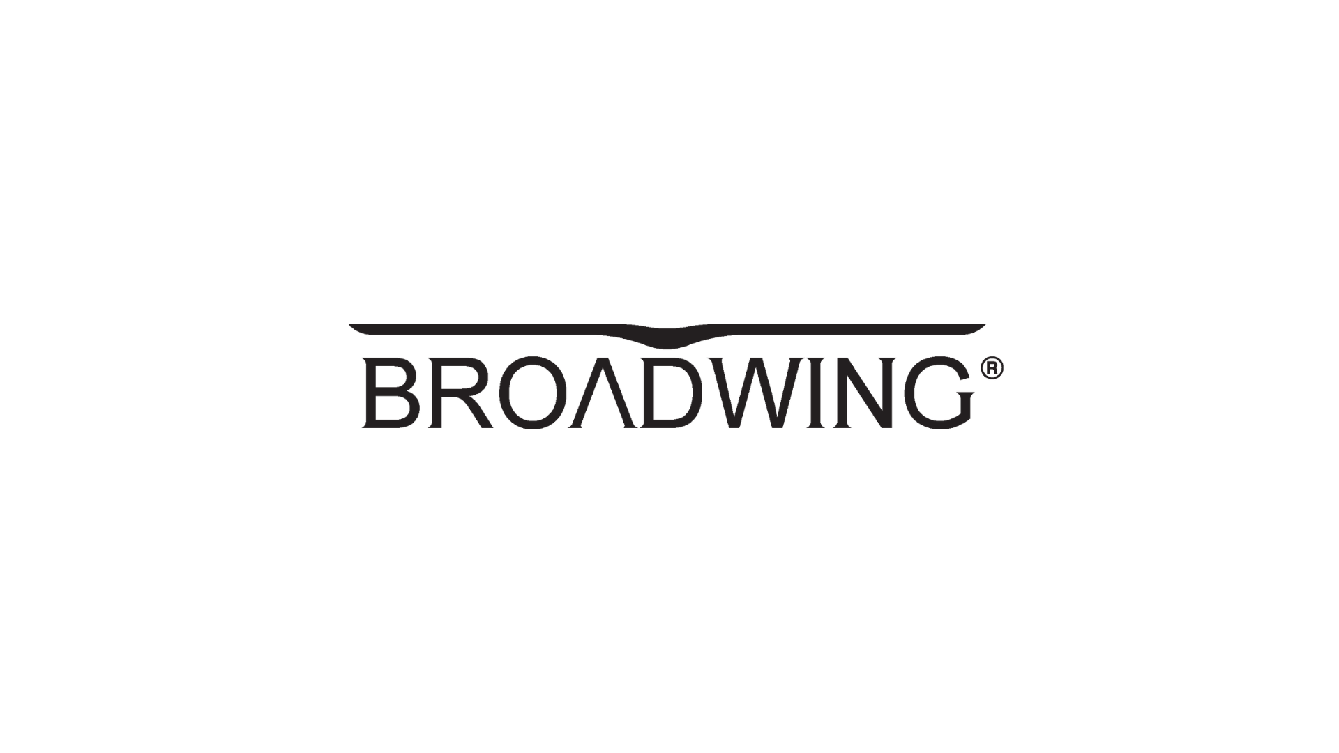 Witte Broadwing logo van onze partners onder pagina BOP awards