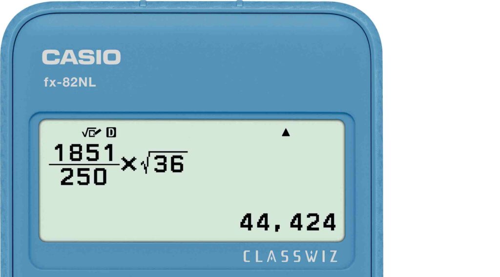 Casio fx-82NL: meer dan een standaard rekenmachine