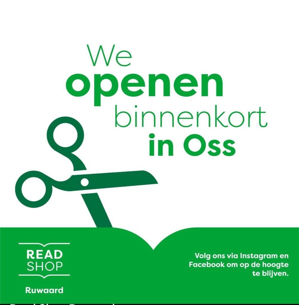 Oss krijgt ReadShop in winkelcentrum de Ruwert