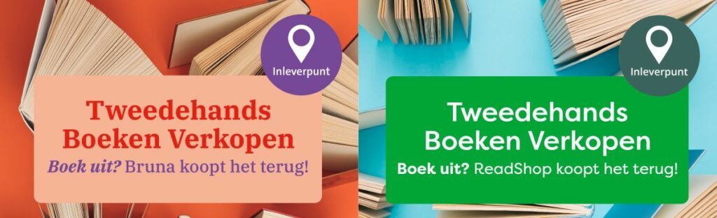 Bruna en ReadShop lanceren inzameling en inkoop van tweedehands boeken