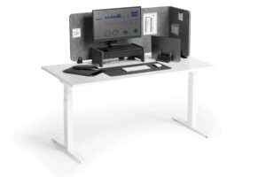 DURABLE lanceert akoestische bureauschermen