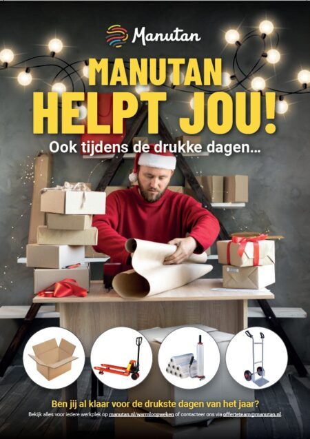 Hoe optimaliseer je jouw inpakproces tijdens de feestdagen? manutan feestdagen