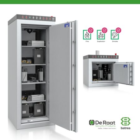 De Raat lanceert Batrea: veilige opslag én opladen van lithium-ionbatterijen de raat